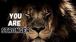 YOU ARE STRONGER THAN YOU THINK || a motivational video