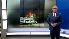 VIDEO: Fire engulfs Manteo Furniture & Appliance Warehouse