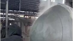 Use graphite powder as release agent to smear on the mould and press casting big wok ! #satisfying #smartwork #easywork #goodidea #fypシ #viralvideo #viral #viralreels #reels #fyp | Viral 1M