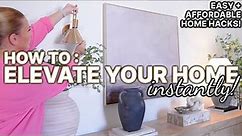 EASY Changes That INSTANTLY Elevate Your Home! ✨ | Decoration Ideas For Home | Home Improvements