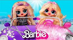 Rock vs Cute Barbie Mom / 32 DIYs for LOL OMG