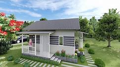 Small House 4x6 Meters | Simple and Elegant | Tiny House (24 SQM)