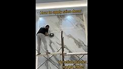 Venetian plaster // real marble effect - unbelievable