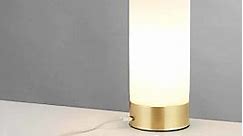 Ensora Lighting Rio USB Table Lamp Brass
