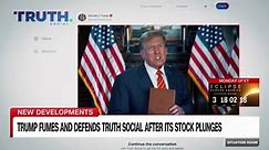 Trump's Truth Social stock price slides