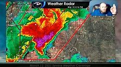 March 13, 2021 LIVE Texas Tornado Coverage (Part 2 of 2) {D}