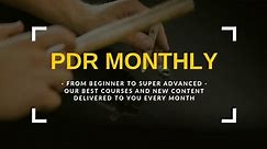 Real World PDR Monthly Training | PDR School Online - realworldpdr.com