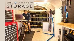 We Converted Our Small Shed into Bike Workshop and Gym