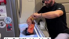 How to make a freezer door old fashioned! 🥃 #johnnydrinks #freezerdoorcocktail #oldfashioned #cocktails #bartender #howlerhead #whiskey #bourbon