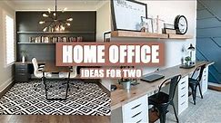45+ Best Home Office Ideas for Two