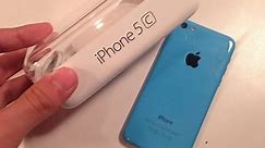 iPhone 5c: Unboxing (Blue)