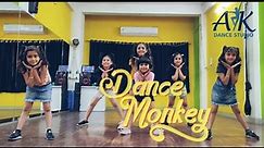 Dance Monkey| Cute Kids | Ak Choreography | Ak Dance studio | Tones And I