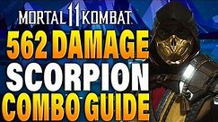 Mortal Kombat 11 Scorpion Combos - MK11 Scorpion Combo Tutorial - Daryus P