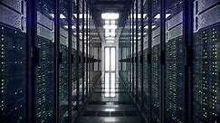 Servers Racks Walkthrough Modern Data Center Stock Footage Video (100% Royalty-free) 1007253283 | Shutterstock