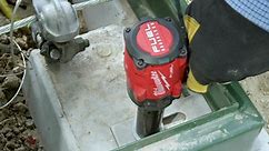 Milwaukee M18 FUEL Gen-2 18V Lithium-Ion Brushless Cordless 3/8 in. Compact Impact Wrench with Friction Ring Kit with Boot 2854-22CT-49-16-2854