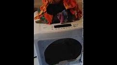 LG dryer DLE 1101W (3 of 4): dryer works if wet load of clothes is removed.