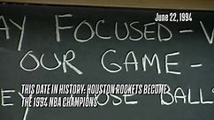 On this Day (1994) | Houston Rockets won their first NBA Championship