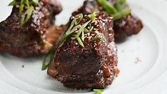 Roasted Short Ribs With Red Miso Glaze and Hibachi-Style Fried Rice