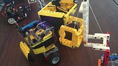 Machine Learning 3 Microbits Dump Truck with M_Bit app