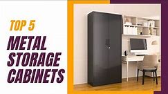 Top 5 Best Metal Storage Cabinets 2024✅Organize Like PRO✅