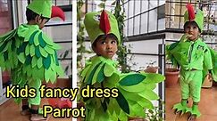 Parrot costume | kids fancy dress ideas | birds fancy dress ideas | parrot fancy dress for kids
