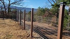 DIY Front Yard Fence Project: Using 4x4's and Stretch Woven Wire — Healing Moon Farm & Soapery