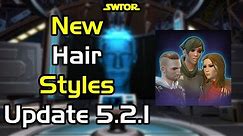SWTOR - New Human Hairstyles 2 - Quick Look