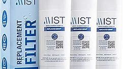 Mist GSWF Water Filter Replacement for GE, Refrigerator Water Filter compatible with GSWF Smart Water, GSWFDS, 100749-C, 100810/A, 238C2334P001, Kenmore 46-9914- GE Water Filter (3 pack)