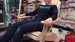 How To Build An Adirondack Rocking Chair | DIY Templates!
