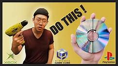 THIS WILL FIX YOUR SCRATCHED GAME DISCS WHILE SAVING MONEY $$$ (Video Game Tips)