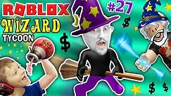 MY HEADS IN MY WHAT?!! ROBLOX WIZARD TYCOON! 2 Player FGTEEV Castle in Wizarding World Game #27