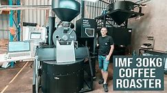 The IMF 30kg Commercial Coffee Roasting Plant - An Overview of our Roaster Set Up.