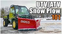 How to Choose and Use ATV Snow Plow Attachments