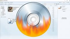 Burn a Music CD with Windows Media Player