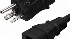 NEMA 6-20P to C19 Power Cord - 3 Foot, 20A/250V, 14 AWG - Iron Box Part # IBX-4937-03