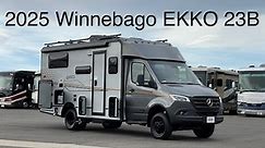 The New 2025 Winnebago EKKO 23B