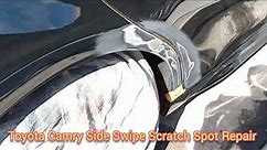 Toyota Camry Scratch Spot Blend Repair