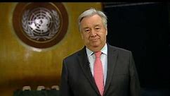 Secretary-General António Guterres video message: A New Year's Message from the United Nations.