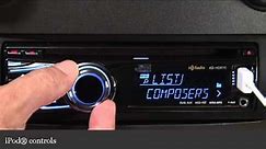 JVC KD-HDR70 CD Receiver Display and Controls Demo | Crutchfield Video