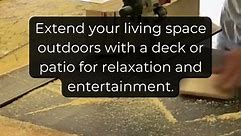 Home Improvement Ideas: Build a Deck or Patio Subscribe for more!