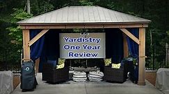 Is it worth it? Yardistry Gazebo 12x16 ONE YEAR REVIEW #gazebo #patio DIY.... BUILD, enjoy! #diy