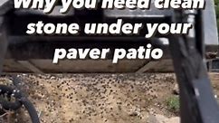 B O U L D E R L A N D S C A P E S on Instagram: "Paver base 101 . Why you should be using clean stone for your patios. 1. Clean stone is used for the base of a paver patio to allow for proper drainage and prevent water accumulation. 2. It provides a stable and solid foundation for the pavers, distributing weight evenly and preventing sinking or settling. 3. Clean stone can be easily compacted, creating a firm base that minimizes the risk of shifting or settling. 4. It helps to discourage weed gr