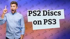 Can a jailbroken PS3 play PS2 discs?