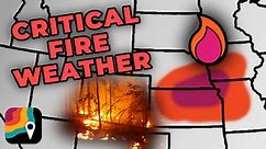 Critical Fire Weather Conditions in the Central Plains