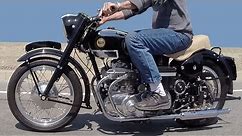 1957 Ariel Square Four MKII Classic Vintage British Motorcycle
