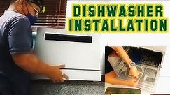 HOW TO INSTALL DISHWASHER #dishwashers #countertop #diy