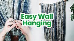 How I make DIY Boho Yarn Wall Hanging