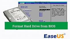 How to Format Hard Drive from BIOS in Windows [2024 How-to Tutorial]
