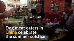 Dog meat traders in China challenged by activists