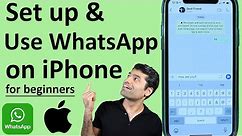 How to Set up and Use WhatsApp on iPhone